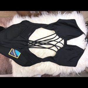 Sexy one piece bathing suit